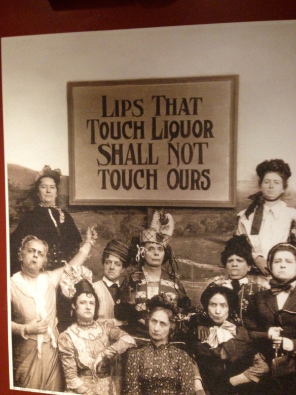 A Temperance Movement Poster.  What do you think of some of these women's expressions?