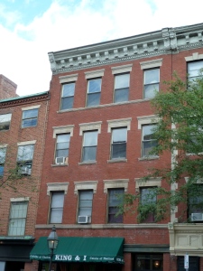 Building on Charles Street, Boston